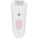 Braun Silk-épil 5 5-000 28 pinzas Rosa, Blanco, Depiladora blanco/Rosa, Rosa, Blanco, 28 pinzas, MicroGrip, 0,5 mm, Batería, Batería integrada