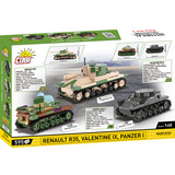 COBI Renault R35 - Valentine IX - Panzer I, Juegos de construcción 