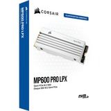 Corsair MP600 PRO LPX 4 TB, Unidad de estado sólido blanco