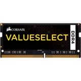 Corsair ValueSelect ValueSelect 16GB DDR4-2133 módulo de memoria 2 x 8 GB 2133 MHz, Memoria RAM negro, 16 GB, 2 x 8 GB, DDR4, 2133 MHz, 260-pin SO-DIMM