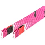 Digitus Cable de parche LWL, dúplex, conector LC > LC, multimodo OM4 violeta claro