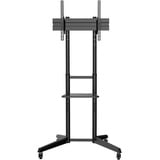 Digitus Carro de presentación para TV DA-90447 con estante, Soporte negro