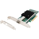 Digitus Tarjeta de red Single Port 10G SFP PCIe, Adaptador de red Interno, Alámbrico, PCI Express, Fibra, 10000 Mbit/s