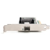 Digitus Tarjeta de red Single Port 10G SFP PCIe, Adaptador de red Interno, Alámbrico, PCI Express, Fibra, 10000 Mbit/s