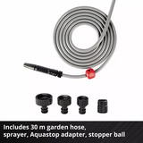 EINHELL GE-HR 18/30 Li-Solo, 4173770, Soporte para manguera rojo