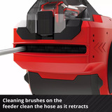 EINHELL Power X-Change GE-HR 18/30 Li-Solo, Soporte para manguera rojo