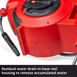 EINHELL Power X-Change GE-HR 18/30 Li-Solo, Soporte para manguera rojo