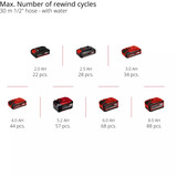 EINHELL Power X-Change GE-HR 18/30 Li-Solo, Soporte para manguera rojo