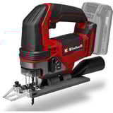 EINHELL Sierra de calar inalámbrica Power X-Change TE-JS 18/100 Li, 18 Voltios rojo/Negro