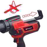 EINHELL TE-SG 18/10 Li - Solo, Pistola de cartuchos rojo/Negro
