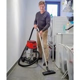 EINHELL TE-VC 36/25 Li S-Solo, Aspiradora en húmedo y en seco rojo/Acero fino