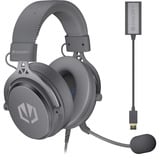 ENDORFY VIRO Plus USB Alt Gray, Auriculares para gaming gris oscuro
