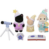EPOCH Sylvanian Families - Amigos del jardín de infancia de aventuras "Fiesta de pijamas", Juegos de construcción 