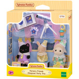 EPOCH Sylvanian Families - Amigos del jardín de infancia de aventuras "Fiesta de pijamas", Juegos de construcción 
