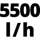 Einhell GE-PP 5555 RB-A 550 W 5500 l/h, Bombas presión e inmersión rojo/Negro, 550 W, Corriente alterna, 5500 l/h, Rojo