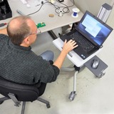 Ergotron Carro Neo-Flex para portátil, Carretilla gris