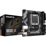 GIGABYTE B650I AX, Placa base negro/Gris