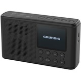 Grundig Music 6500 Portátil Analógico y digital Negro, Radio negro, Portátil, Analógico y digital, DAB+, FM, 2,5 W, LCD, 6,1 cm (2.4")