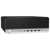 HP ProDesk 600 G5 SFF Reacondicionado, PC completo negro/Plateado