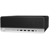 HP ProDesk 600 G5 SFF Reacondicionado, PC completo negro/Plateado
