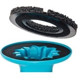 Hazet Lijadora para cubos de rueda (cuerpo base + 3 discos de lijado), Ø 160 mm, Rueda de esmeril azul