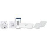 Homematic IP 156450A0 regulador inteligente de luz Inalámbrico Blanco, Conjunto blanco, Inalámbrico, Wi-Fi, Blanco, 802.11b,802.11g,Wi-Fi 4 (802.11n), 220 m, Corriente alterna