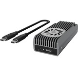 ICY BOX IB-1922MF-C32 Caja externa para unidad de estado sólido (SSD) Antracita, Negro M.2, Caja de unidades antracita/Negro, Caja externa para unidad de estado sólido (SSD), M.2, PCI Express, 20 Gbit/s, Conexión USB, Antracita, Negro