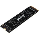 Kingston FURY FURY Renegade M.2 500 GB PCI Express 4.0 3D TLC NVMe, Unidad de estado sólido negro, 500 GB, M.2, 7300 MB/s