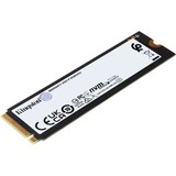 Kingston FURY FURY Renegade M.2 500 GB PCI Express 4.0 3D TLC NVMe, Unidad de estado sólido negro, 500 GB, M.2, 7300 MB/s