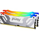 Kingston KF584CU40RWAK2-48, Memoria RAM plateado/blanco