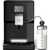 Krups EA873 Semi-automática Máquina espresso, Superautomática negro, Máquina espresso, De café molido, Molinillo integrado, 1450 W, Negro