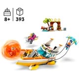 LEGO Barco de Aventuras de Tails, Juegos de construcción Juego de construcción, 8 año(s), Plástico, 393 pieza(s), 654 g