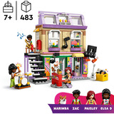 LEGO Friends Tienda de Música y Apartamento, Juegos de construcción Juego de construcción, 7 año(s), Plástico, 483 pieza(s), 757 g