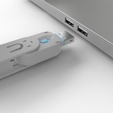 Lindy 40452 bloqueador de puerto Bloqueador de puerto + clave USB tipo A Azul Acrilonitrilo butadieno estireno (ABS) 5 pieza(s), Castillo Bloqueador de puerto + clave, USB tipo A, Azul, Acrilonitrilo butadieno estireno (ABS), 5 pieza(s), Bolsa de plástico
