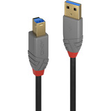 Lindy Cable USB 3.2 tipo A a B, Anthra Line gris