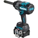Makita Atornillador de impacto a batería TW011GZ XGT, 40 voltios, Tornillo de percusión azul/Negro
