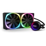 NZXT RL-KRX63-R1 sistema de refrigeración para ordenador Procesador Sistema de refrigeración líquida todo en uno 14 cm Negro, Refrigeración por agua negro, Sistema de refrigeración líquida todo en uno, 14 cm, 91,19 cfm, Negro