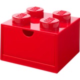 Room Copenhagen LEGO Cajón de escritorio 4, Caja de depósito rojo