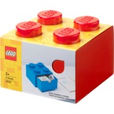 Room Copenhagen LEGO Cajón de escritorio 4, Caja de depósito rojo