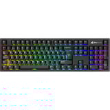 Sharkoon OfficePal KB70W Silent, Teclado negro