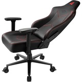 Sharkoon SGS30 Silla para videojuegos universal Asiento acolchado tapizado Negro, Rojo, Asientos de juego negro/Rojo, Silla para videojuegos universal, 130 kg, Asiento acolchado tapizado, Respaldo acolchado tapizado, 185 cm, Negro / Rojo