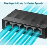 TP-Link LS1005G, Interruptor/Conmutador negro