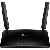 TP-Link TL-MR6400 router inalámbrico Ethernet rápido Banda única (2,4 GHz) 4G Negro, Router WIRELESS LTE negro, Wi-Fi 4 (802.11n), Banda única (2,4 GHz), Ethernet, 3G, Negro, Router de sobremesa