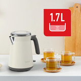 Tefal Acero inoxidable, Hervidor de agua beige/Acero fino