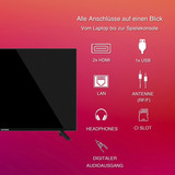Telefunken D32F751X7CW, Televisor LED negro