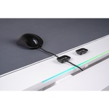 Thermaltake Escritorio de juego G700 RGB blanco, Gaming Desk  blanco