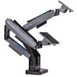 Thermaltake GEA-MSR-DMSBLK-01, Soporte de monitor negro