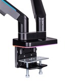 Thermaltake GEA-MSR-DMSBLK-01, Soporte de monitor negro