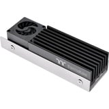 Thermaltake MS-1 M.2 2280 SSD Cooler, Cuerpo de refrigeración negro/Plateado