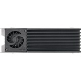 Thermaltake MS-1 M.2 2280 SSD Cooler, Cuerpo de refrigeración negro/Plateado